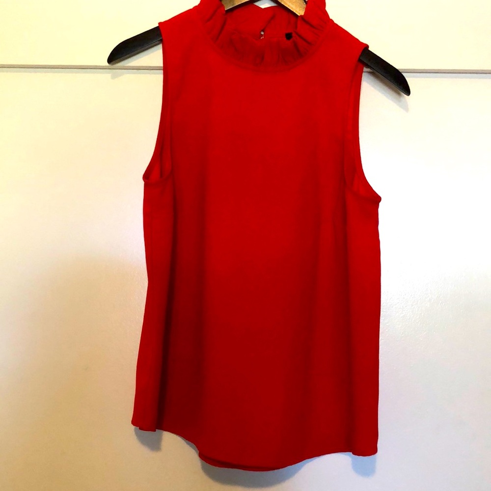 Beautiful red top.